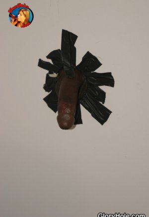 Блондинка Бри Олсон получает камшот на лицо после отсоса большого черного члена в глорихол Фото 11